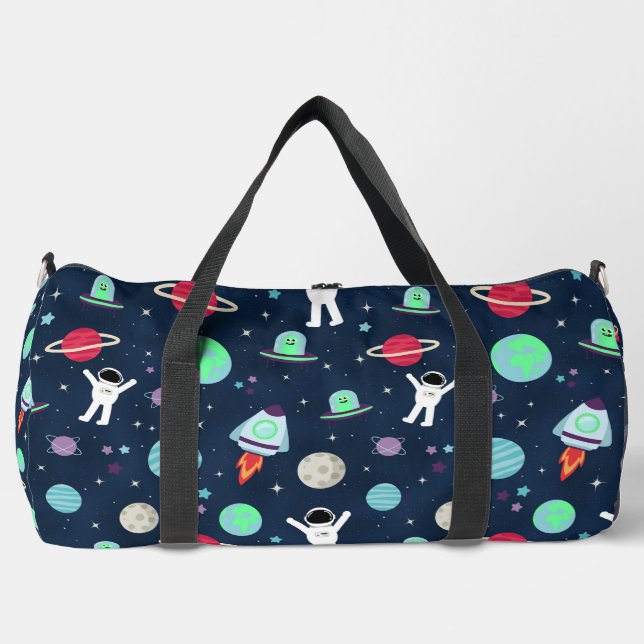 Sac De Sport Illustration du Motif spatial (Recto)