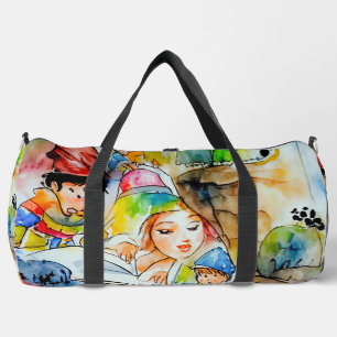 Sac De Sport Illustration d'un conte de fées de Whimsical
