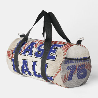 Sac De Sport Illustration personnalisée d'une équipe de basebal