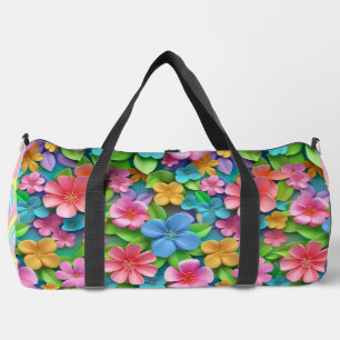 Sac De Sport Imaginaire floral mignon et arc-en-ciel Whimsy dou