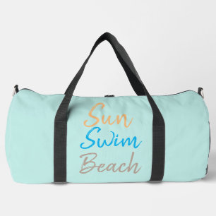 Sac De Sport Impression minimale de Sun Swim Beach