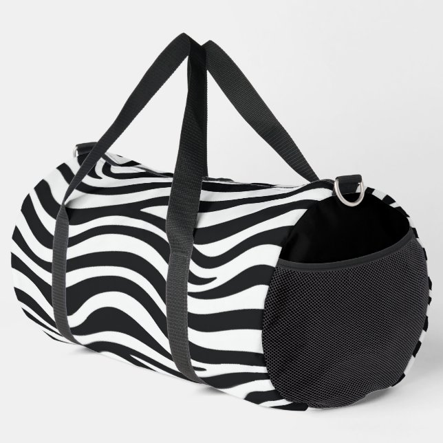 Sac De Sport Impression Zebra (Coin droit)