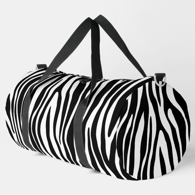 Sac De Sport Impression Zebra (Coin gauche)