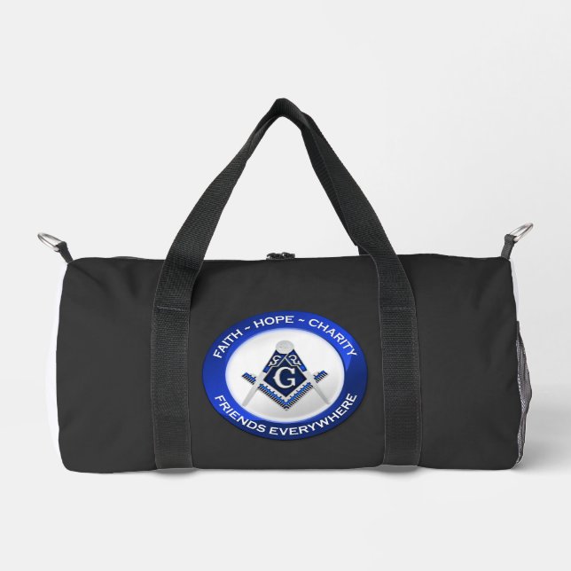 Sac de sport imprimé maçonnique (Recto)