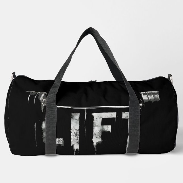 Sac De Sport Incroyable LIFT GYM MUSCULATION (Recto)