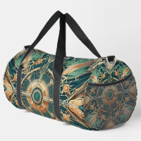 INTRIQUER LES MOTIFS GREEN & GOLD ART DECO