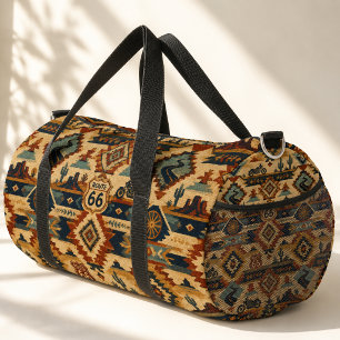 Sac De Sport itinéraire 66 motif de voyage moto Southwest