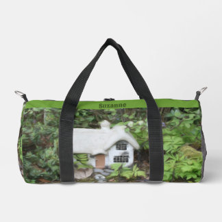 Sac De Sport Jardin de fleurs Peinture de chalet personnalisée