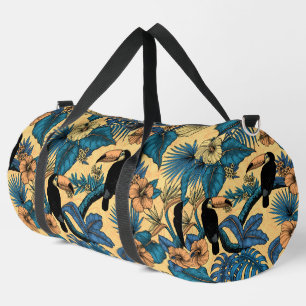 Sac De Sport Jardin toucan en jaune et bleu