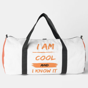 Sac De Sport je suis cool et je le sais