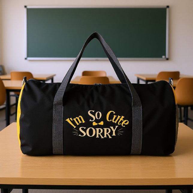 Sac De Sport Je Suis Si Mignonne Désolée (Créateur téléchargé)