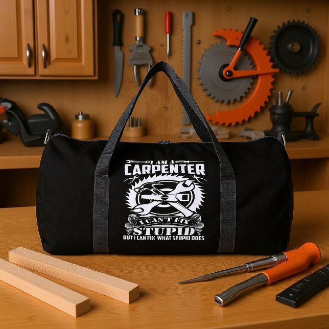 Sac De Sport Je Suis Un Charpentier  (Créateur téléchargé)