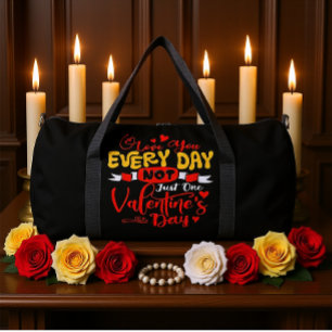 Sac De Sport Je t'aime tous les jours toujours