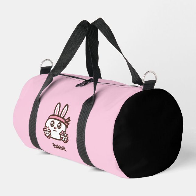Sac De Sport Joli lapin de dessin animé (Coin gauche)