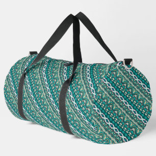 Sac De Sport Joli motif aztèque de design vert mignon