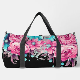 Sac De Sport Jolie aquarelle Pastel Floral