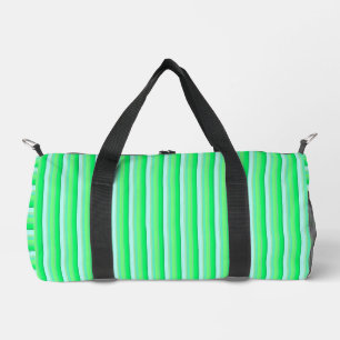 Sac De Sport Jolies rayures vert aqua