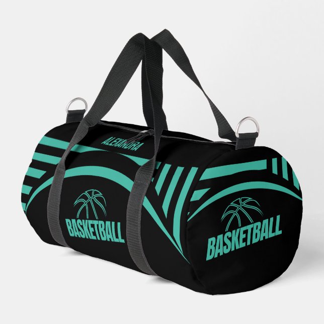 Sac De Sport Joueur de basket, équipe, cadeau d'anniversaire (Coin gauche)