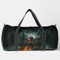 Joueur de football loup-garou Halloween Horreur Ar