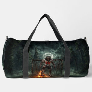 Sac De Sport Joueur de football loup-garou Halloween Horreur Ar