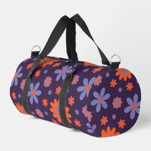 Sac De Sport Joyeuses Fleurs Rétro mignonnes les années 70 Hipp