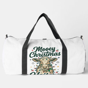 Sac De Sport Joyeux Noël Génisses Vaches Drôles Noël Design