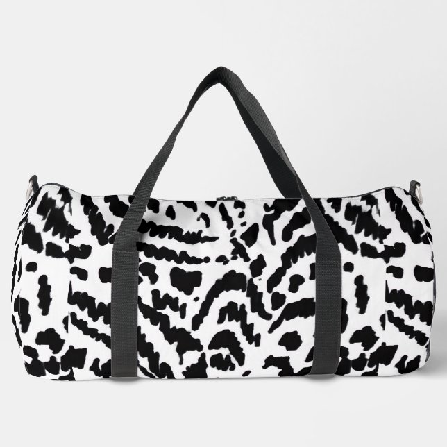 Sac De Sport Jungle Abstraite (Recto)