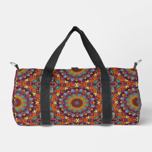 Sac De Sport Kaleidoscope fractal Mandala Art Design-44444