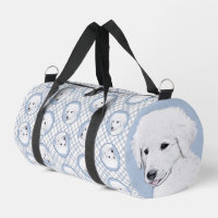 Kuvasz Peinture Hongroise Cute Original Chien Art