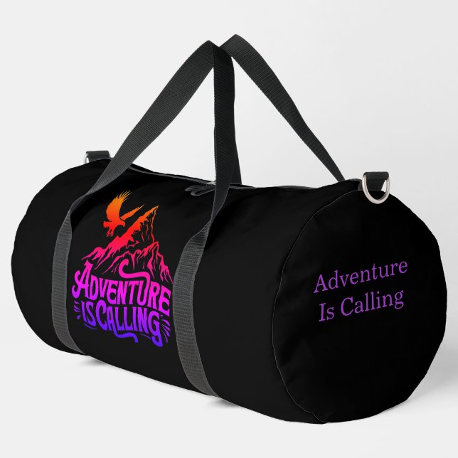 Sac De Sport La conception de l'aventure vous appelle (Coin gauche)