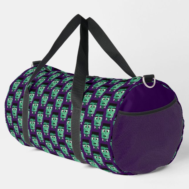 Sac De Sport La tête du monstre Frankenstein (Coin droit)