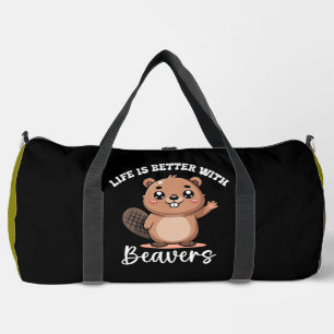 Sac De Sport La vie est meilleure avec les castors