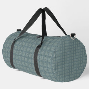Sac De Sport Laine tricotée grise et sauge