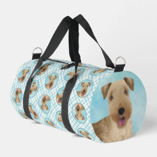 Sac De Sport Lakeland Terrier Peinture Cute Original Chien Art