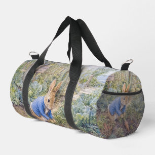 Sac De Sport Lapin Classique Ramassant des Carottes