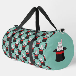 Sac De Sport Lapin mignon en chapeau de magicien motif
