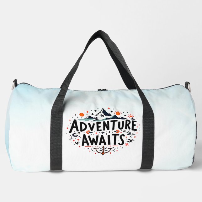 Sac De Sport L'aventure vous attend (Recto)