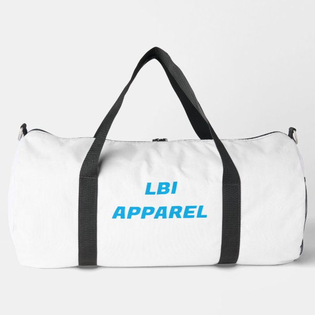 SAC DE SPORT LBI APPAREL TRADEMARKED DUFFLE BEACH BAG (Recto)