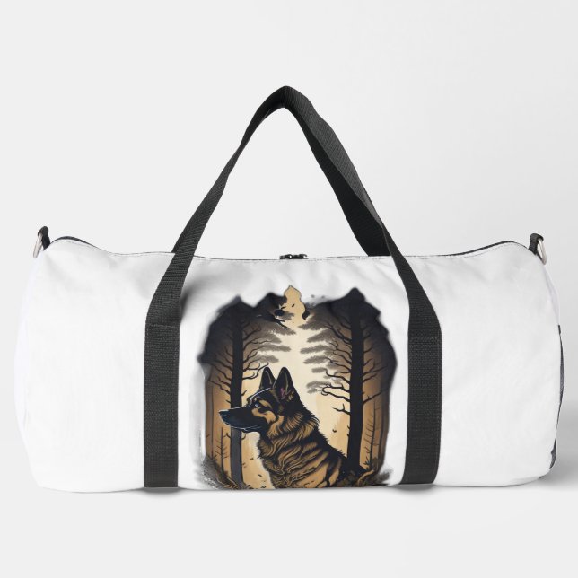 Sac De Sport Le Berger Allemand 006  (Recto)