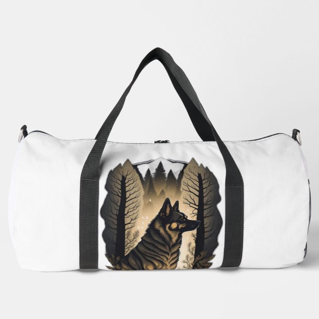 Sac De Sport Le Berger Allemand 013  (Recto)