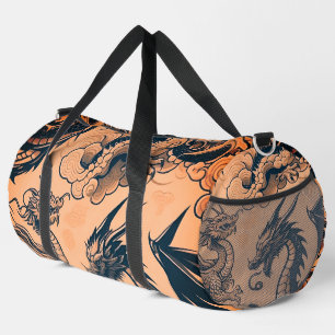Sac De Sport Le ciel orange de la guerre des dragons