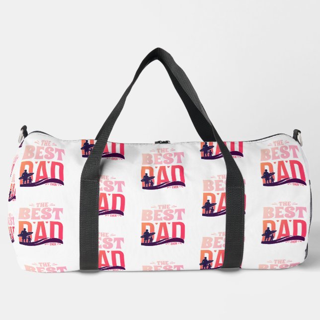 Sac De Sport Le Meilleur Papa du Monde (Recto)
