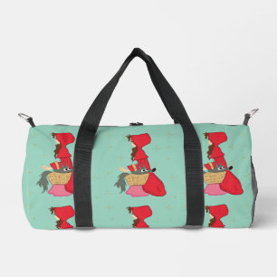 Sac De Sport Le Petit Chaperon Rouge avec Loup dans Panier