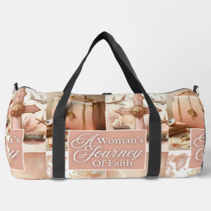 Sac De Sport Le voyage spirituel d'une femme Fleurs aquarelle r