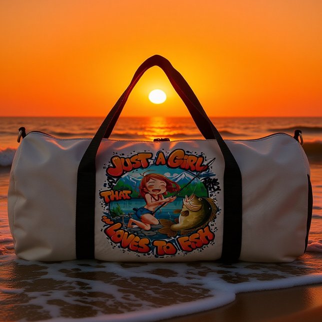 Sac De Sport L'enthousiaste de la pêche (Créateur téléchargé)