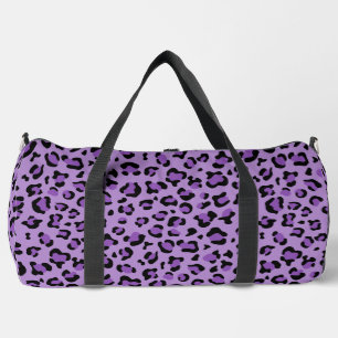 Sac De Sport Leopard Print, Léopard Spots, Purple Leopard