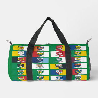Sac De Sport Les 32 crêtes et couleurs du comté d'Irlande