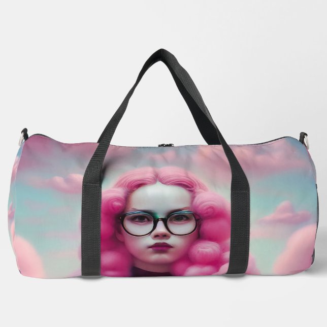 Sac De Sport Les cheveux roses (Recto)