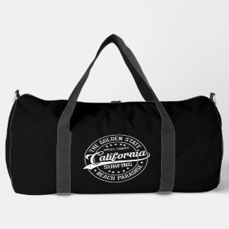 Sac De Sport L'État d'or : Californie Surf Vibes
