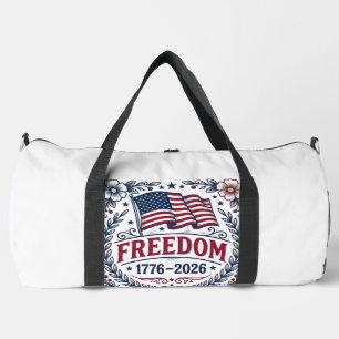 Sac De Sport Liberté 1776 Chemise Fleurie Drapeau Patriotique V
